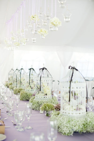 Bird Cage Centerpieces