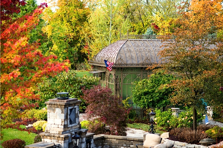 Autumn Wedding in South Lyon, Michigan